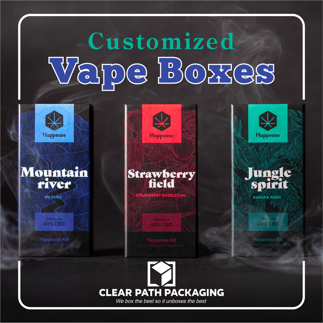 Custom Vape Boxes Can Make Your Brand Unforgettable