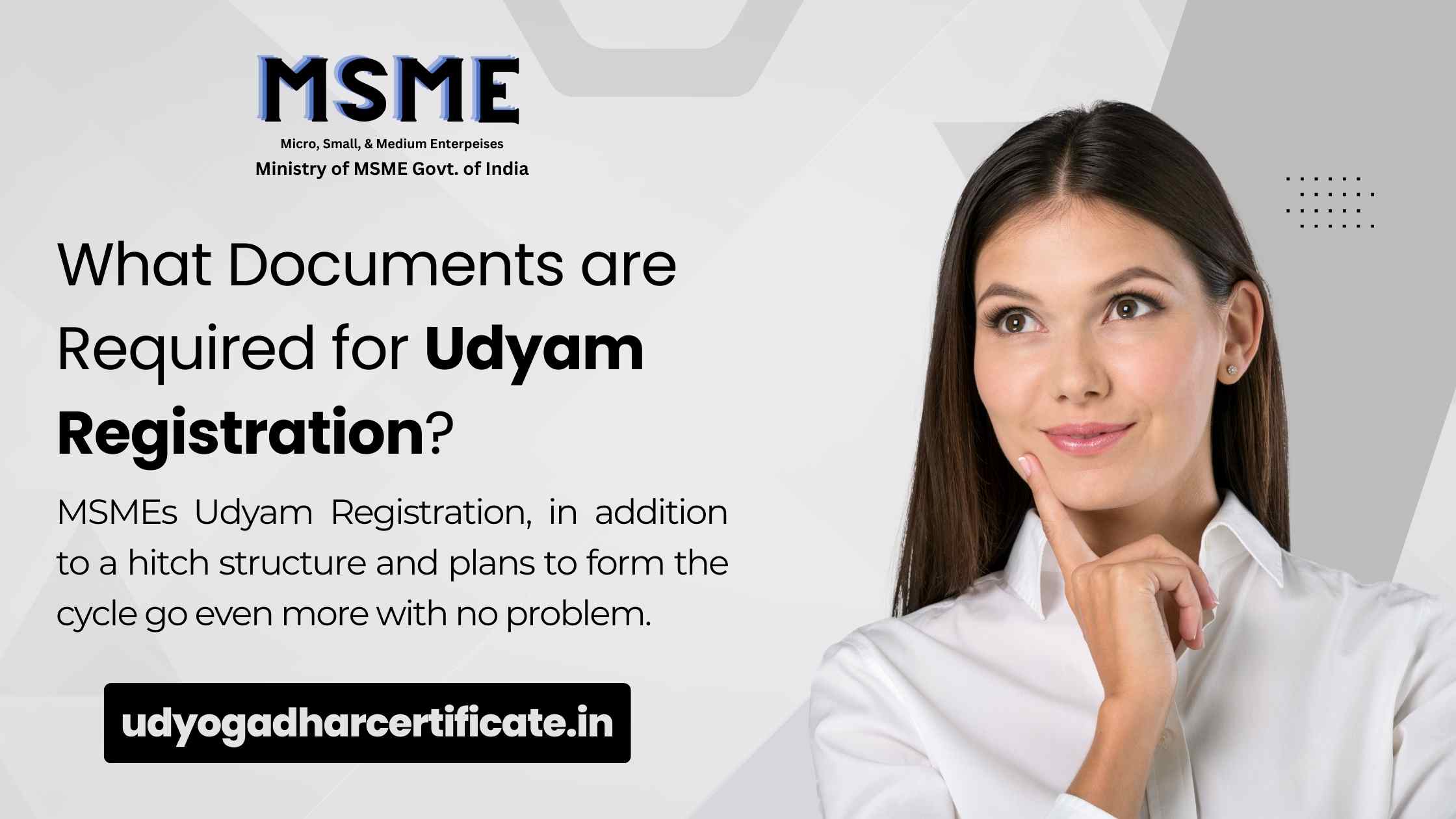 information about Documents Required for Udyam Registration