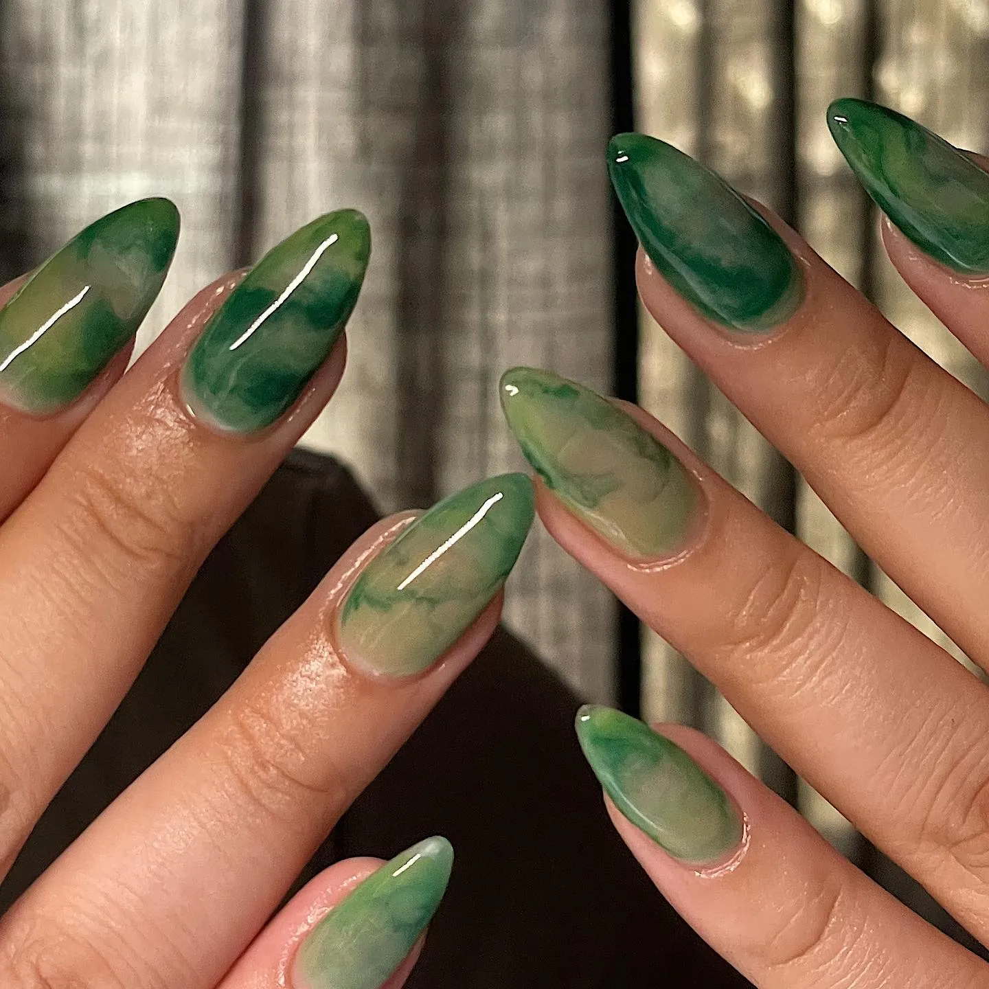 Embrace Nature’s Beauty with Green Nail Art Designs